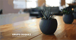 Desktop Screenshot of grupoduquez.com