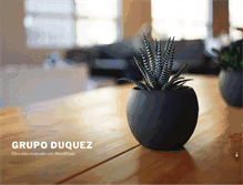 Tablet Screenshot of grupoduquez.com